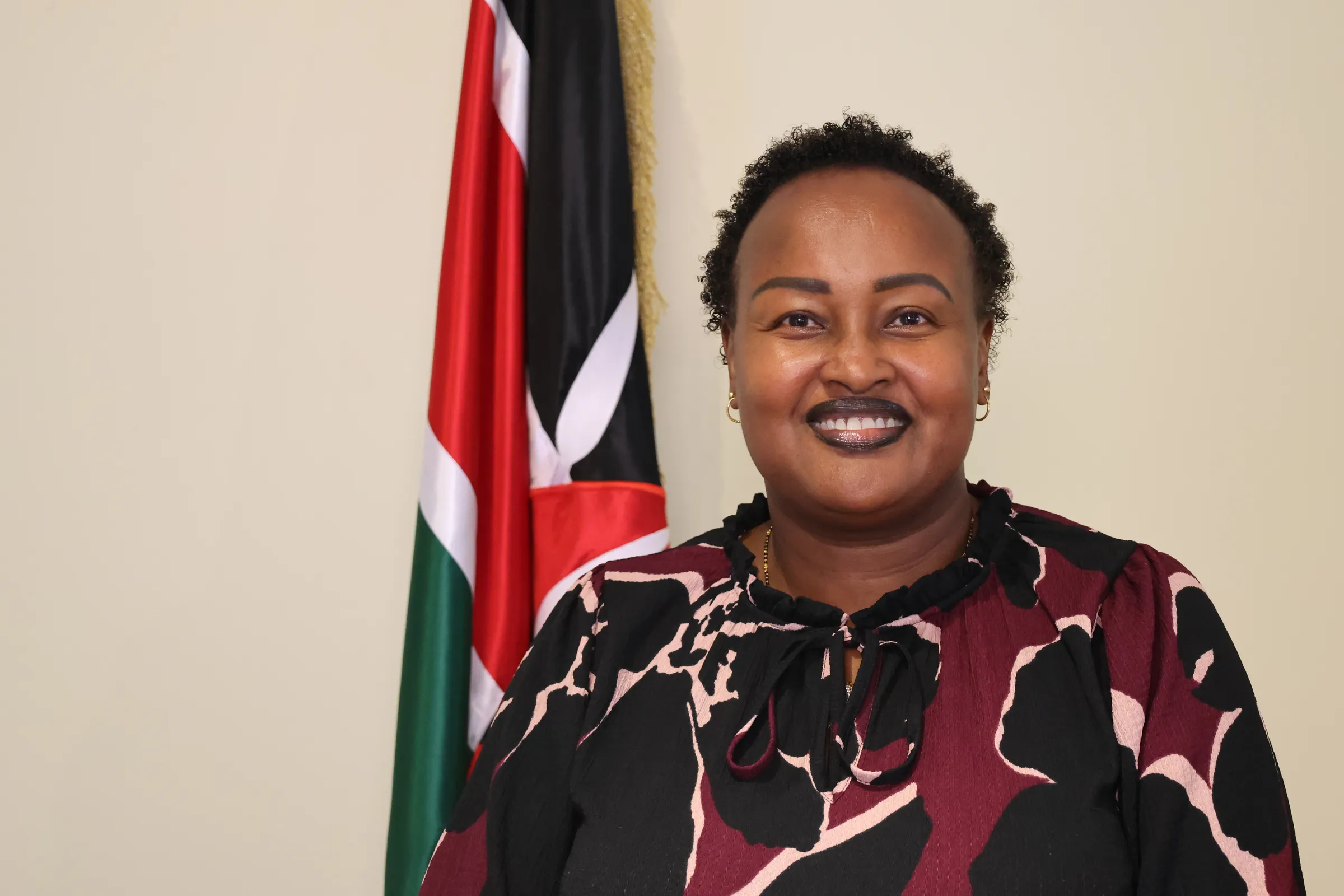 Portrait of H.E. Amb. Nairimas Sharon Ole-Sein