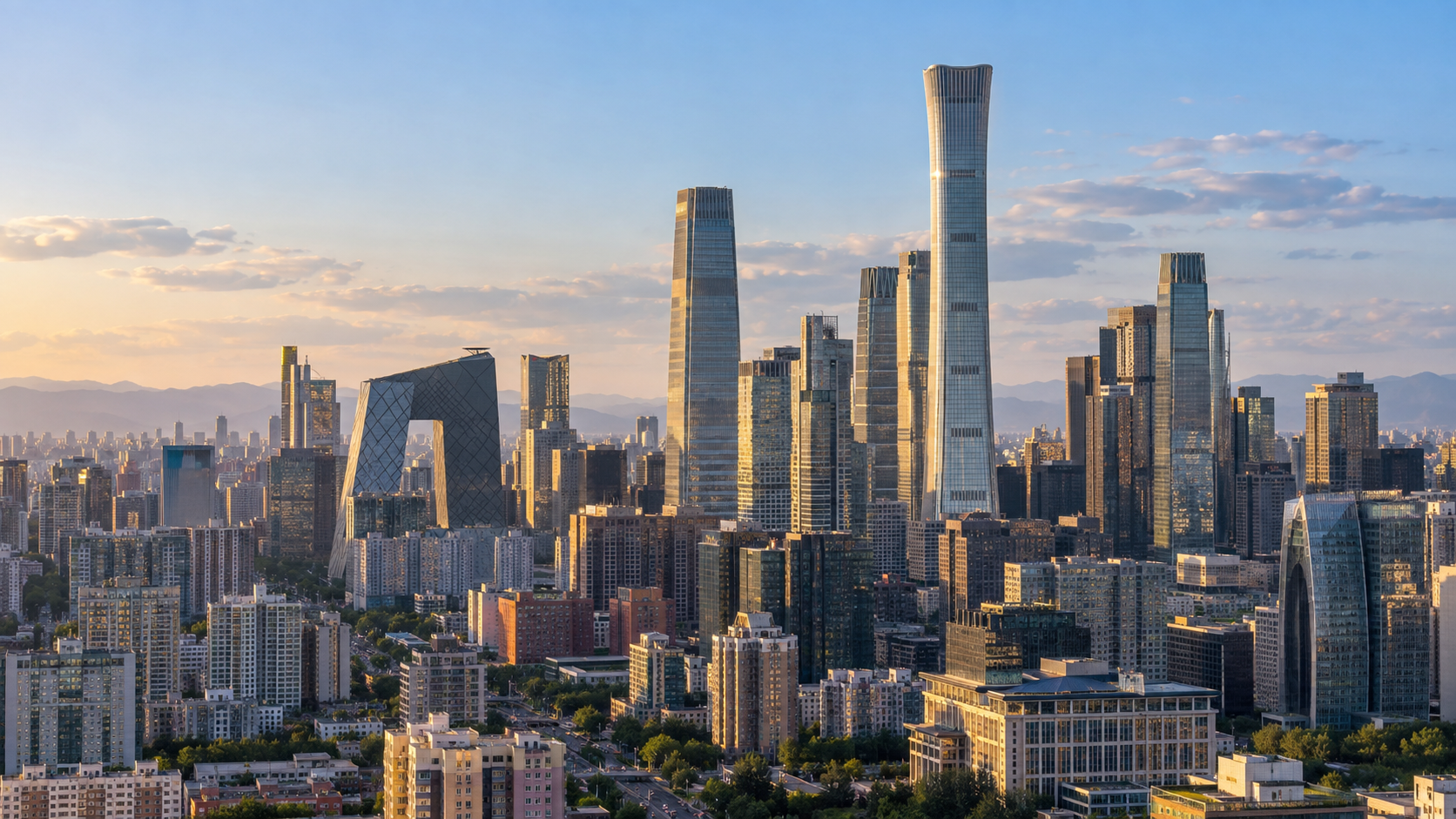 View of Beijing, China