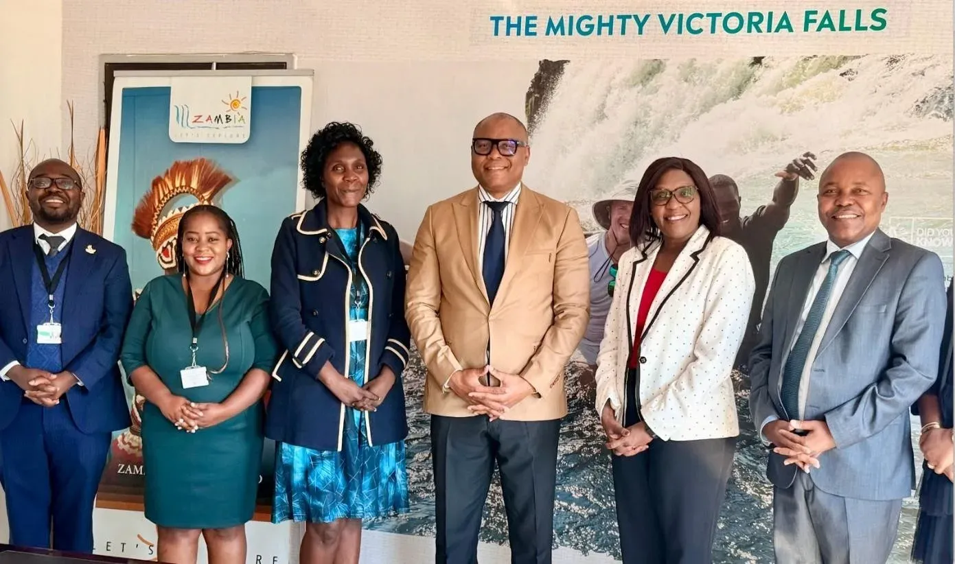 COURTESY CALL ON PERMANENT SECRETARY, MINISTRY OF TOURISM, ZAMBIA