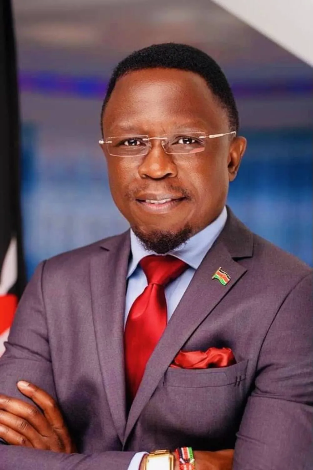 Portrait of H.E. Amb. Ababu Namwamba