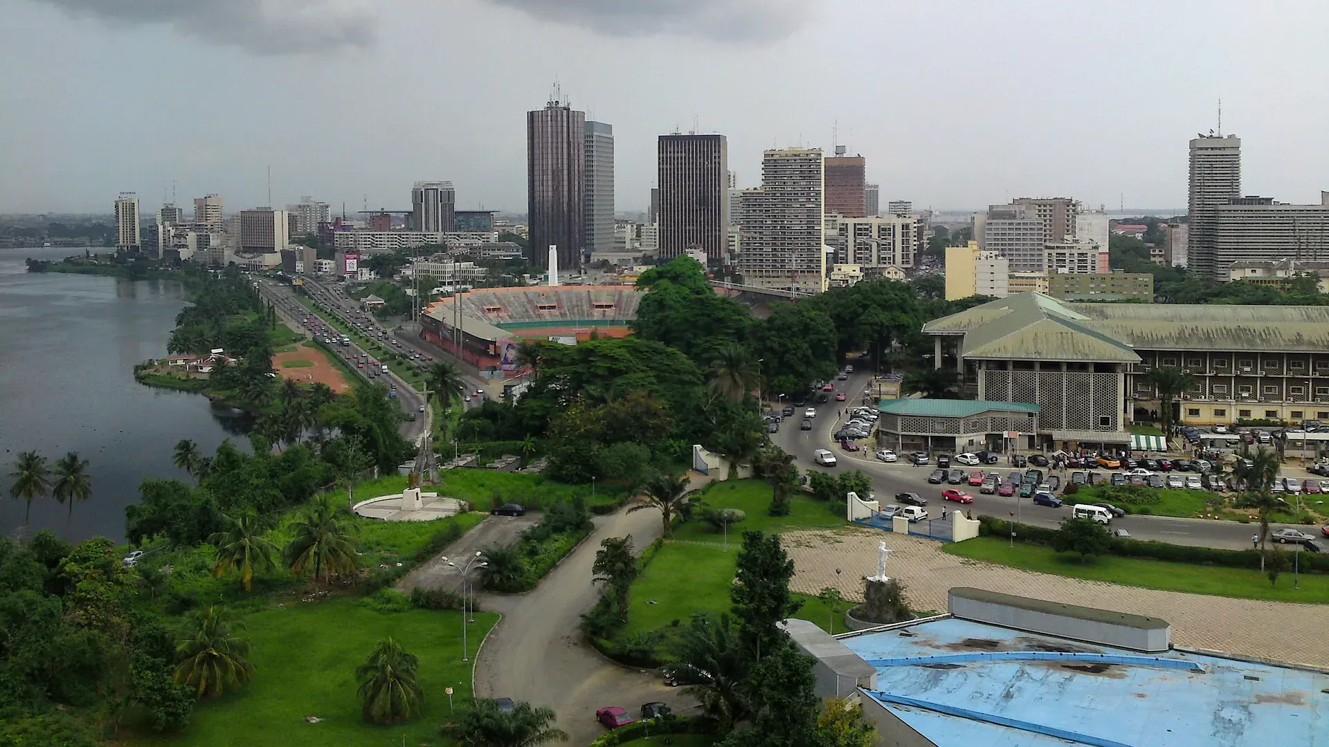 View of Abidjan, Côte d'Ivoire