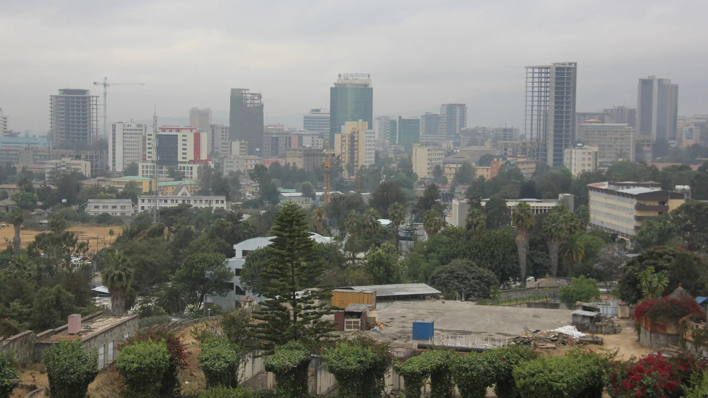 View of Addis Ababa, Ethiopia