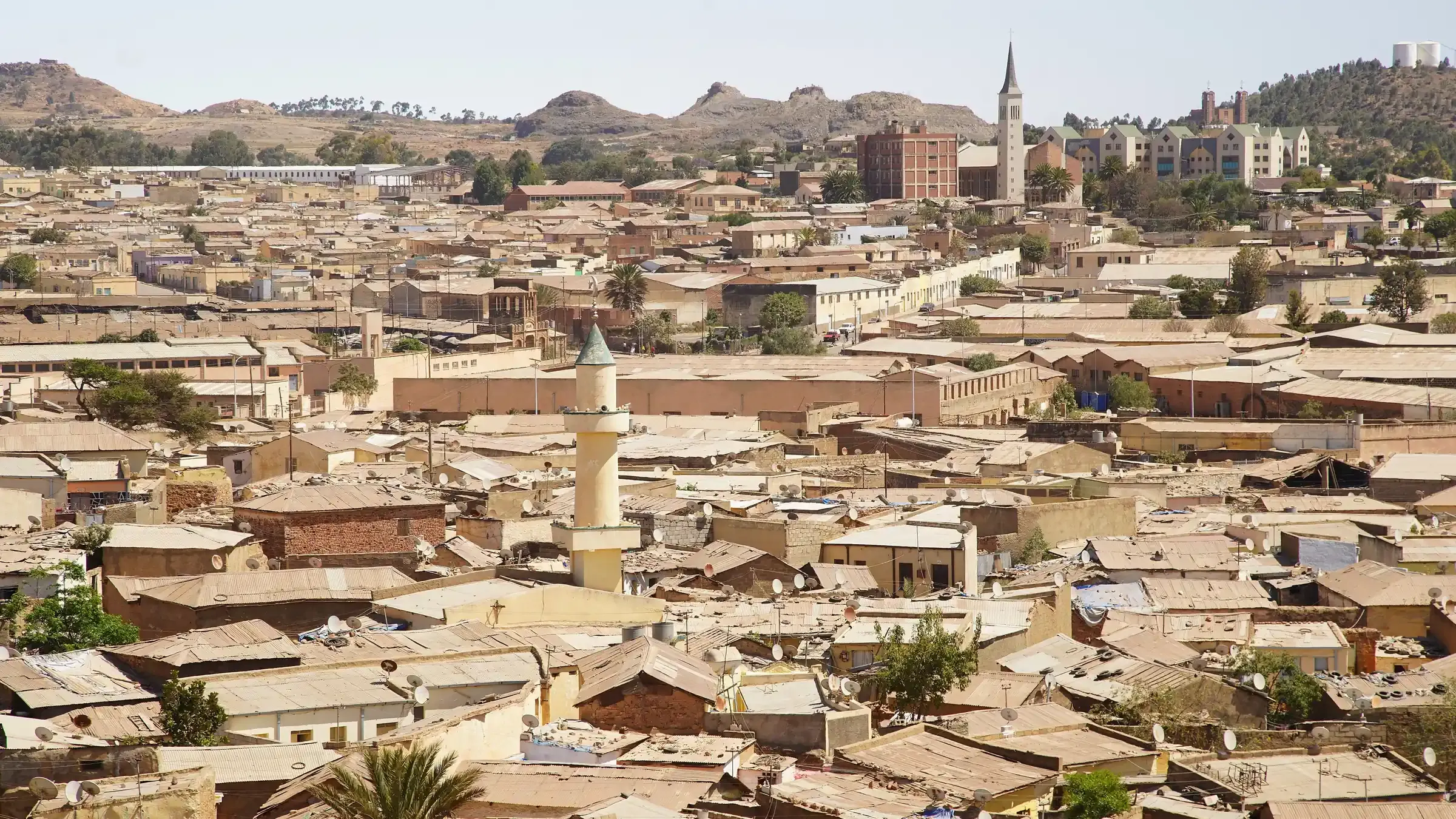 View of Asmara, Eritrea