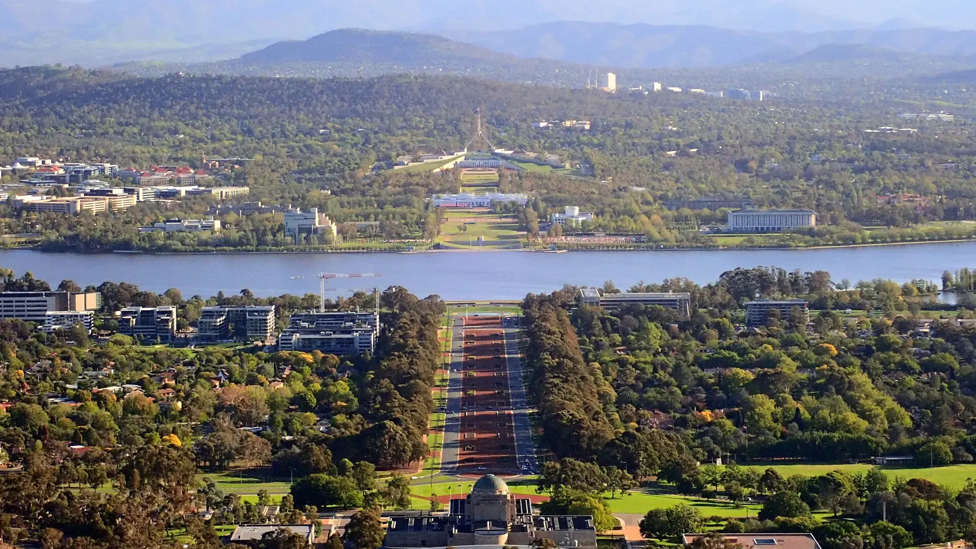 View of Canberra, Australia