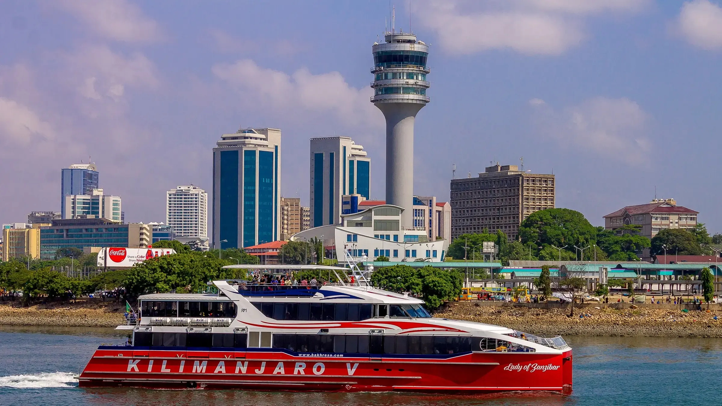 View of Dar es Salaam, Tanzania