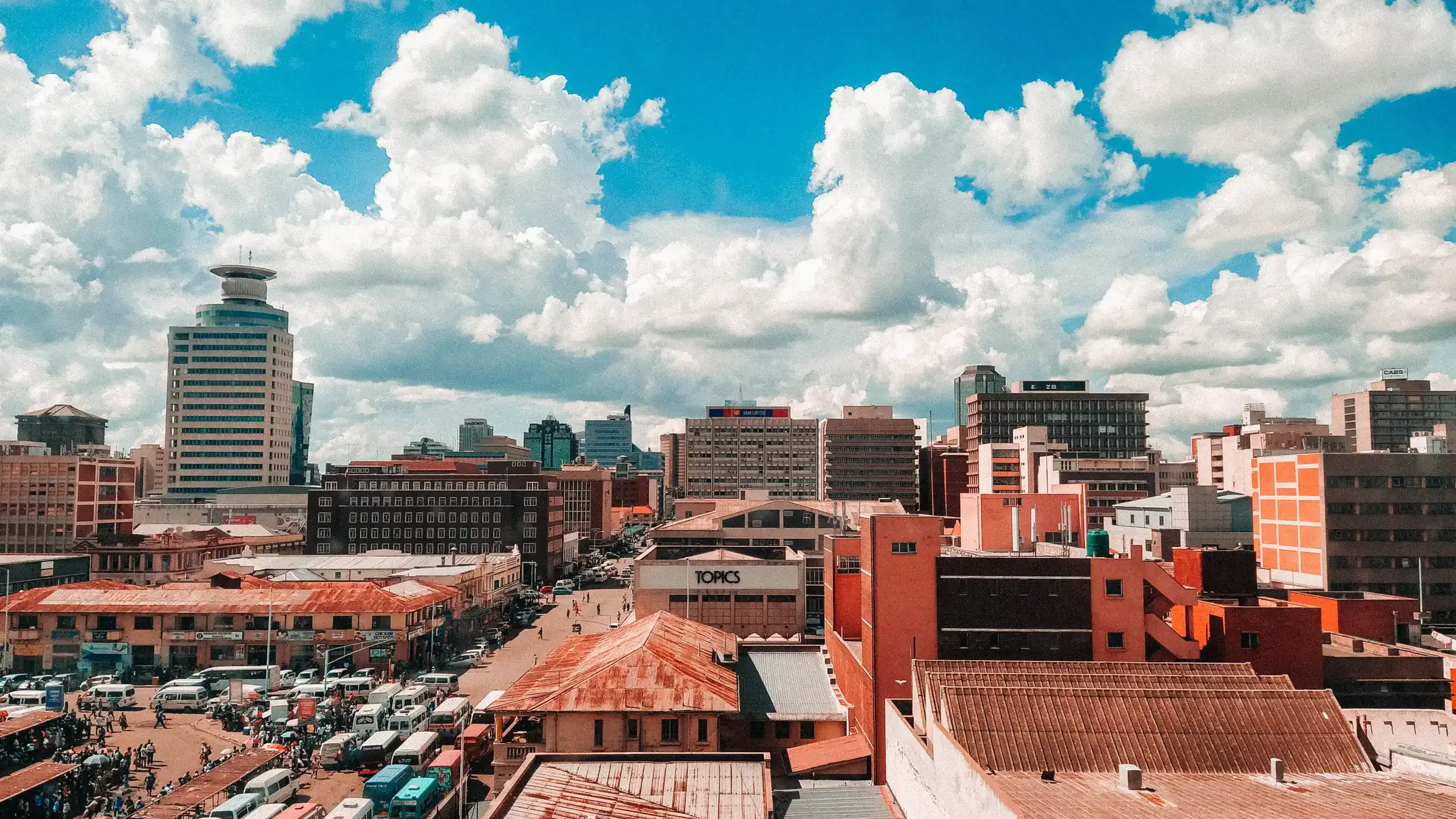 View of Harare, Zimbabwe