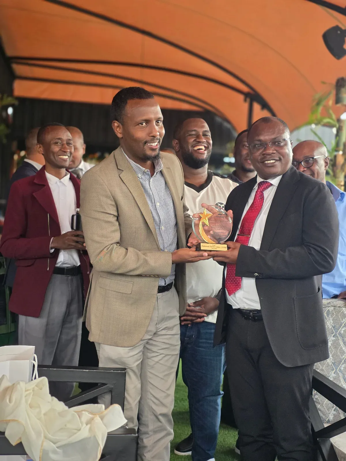 Farewell reception for outgoing UNON Staff