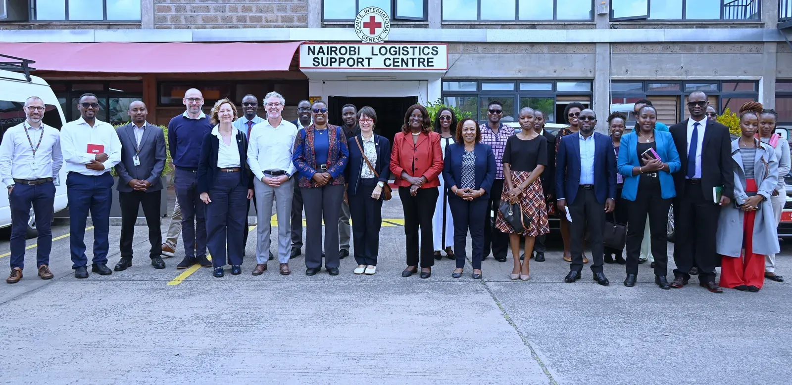 Foreign Affairs Officials Tours ICRC’s Nairobi Logistics Center