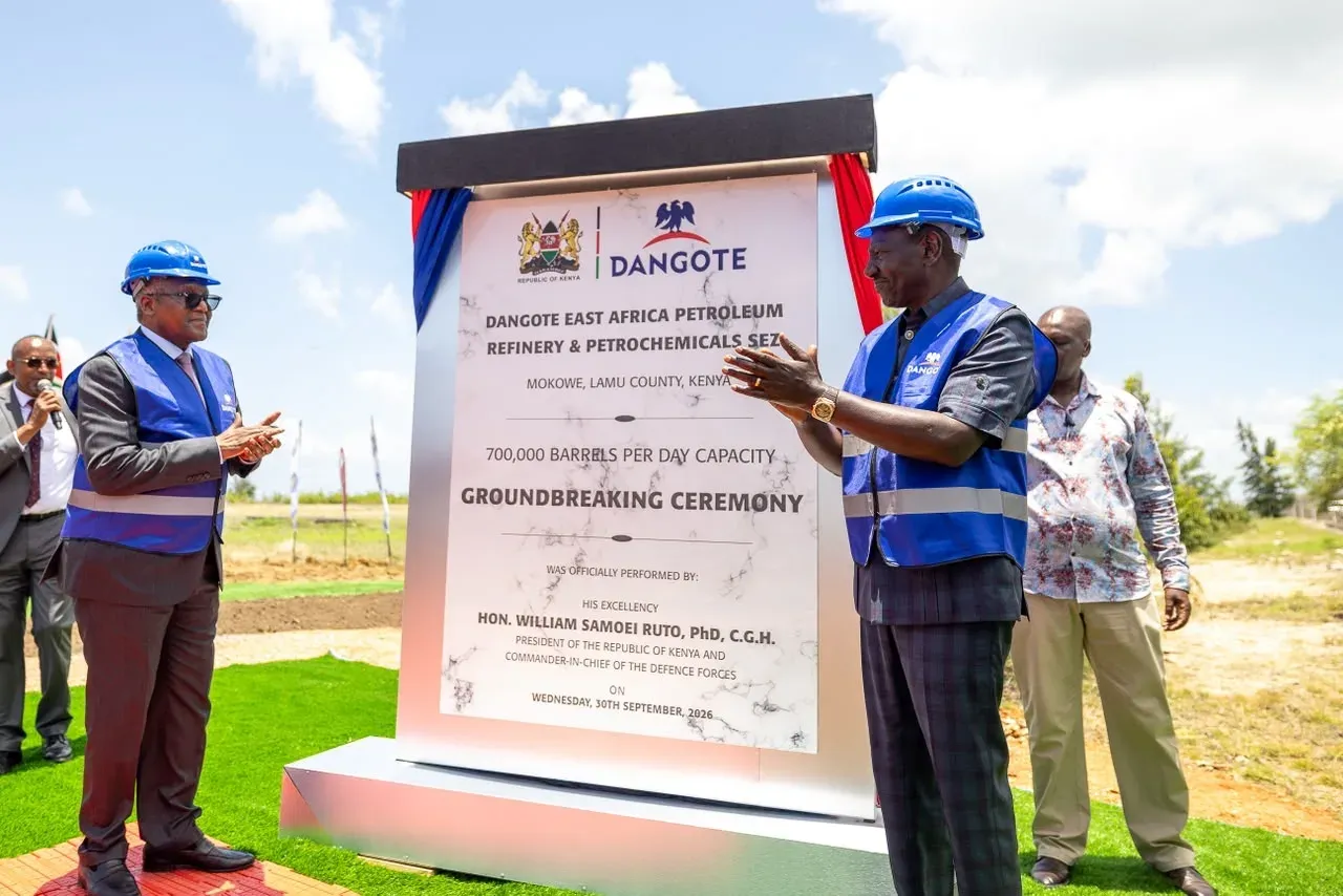 President Ruto, Dangote Launch East Africa Petroleum and Petrochemicals Zone in Lamu