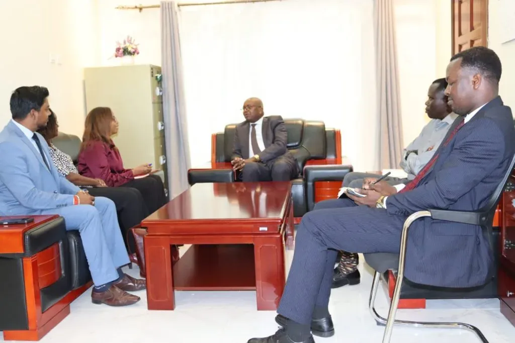 COURTESY CALL BY KENYA AIRWAYS SENIOR COUNTRY MANAGER FOR KENYA AND SOUTH SUDAN