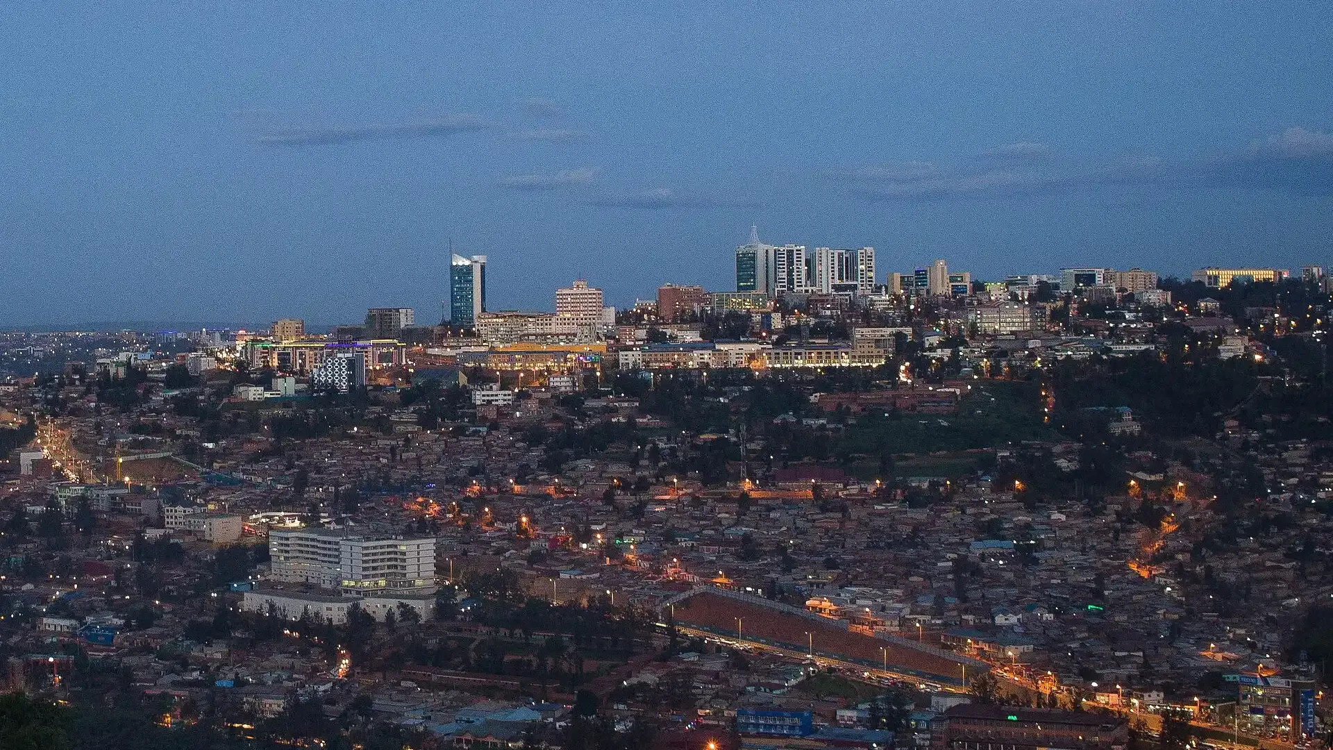 View of Kigali, Rwanda