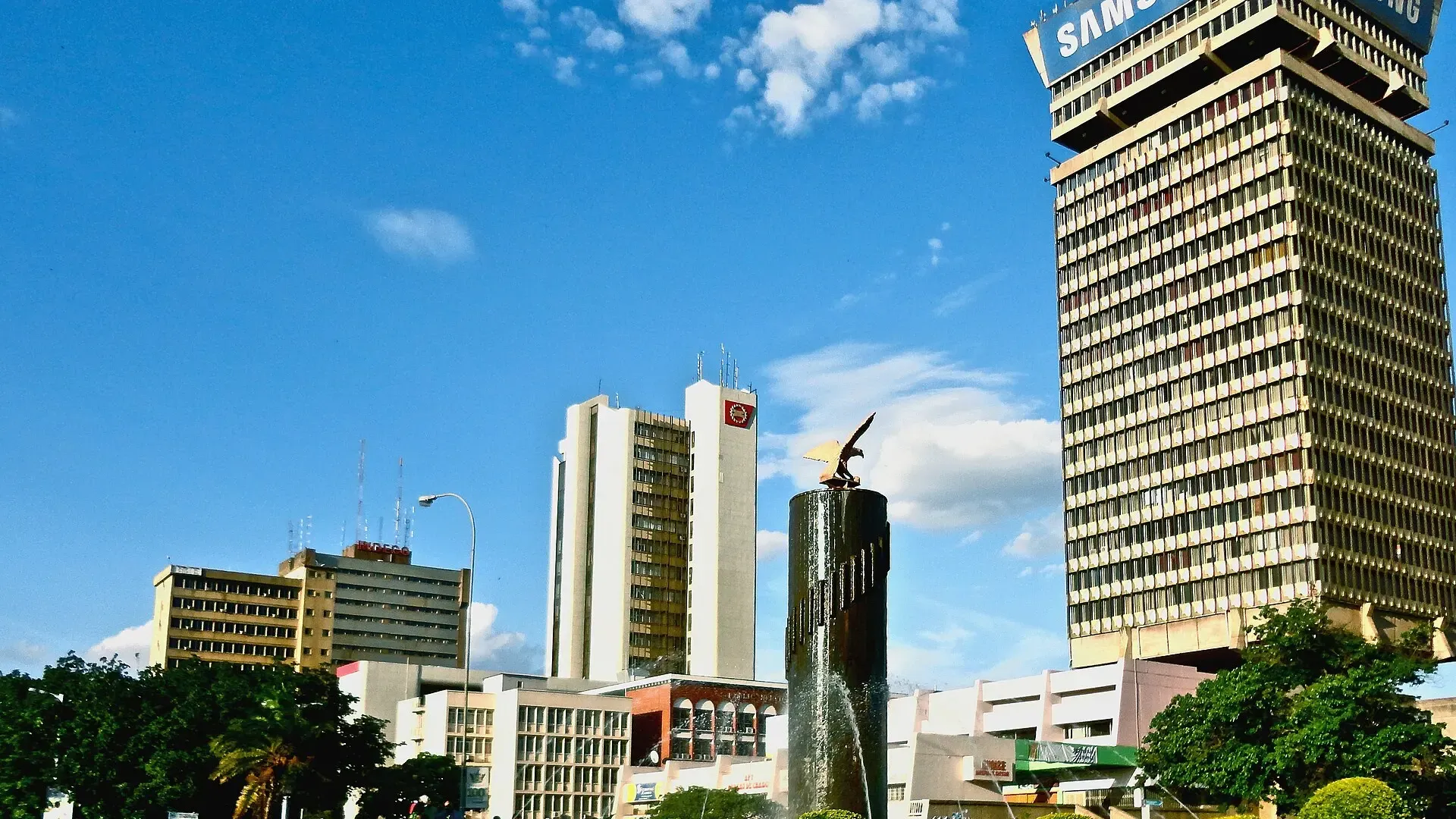 View of Lusaka, Zambia