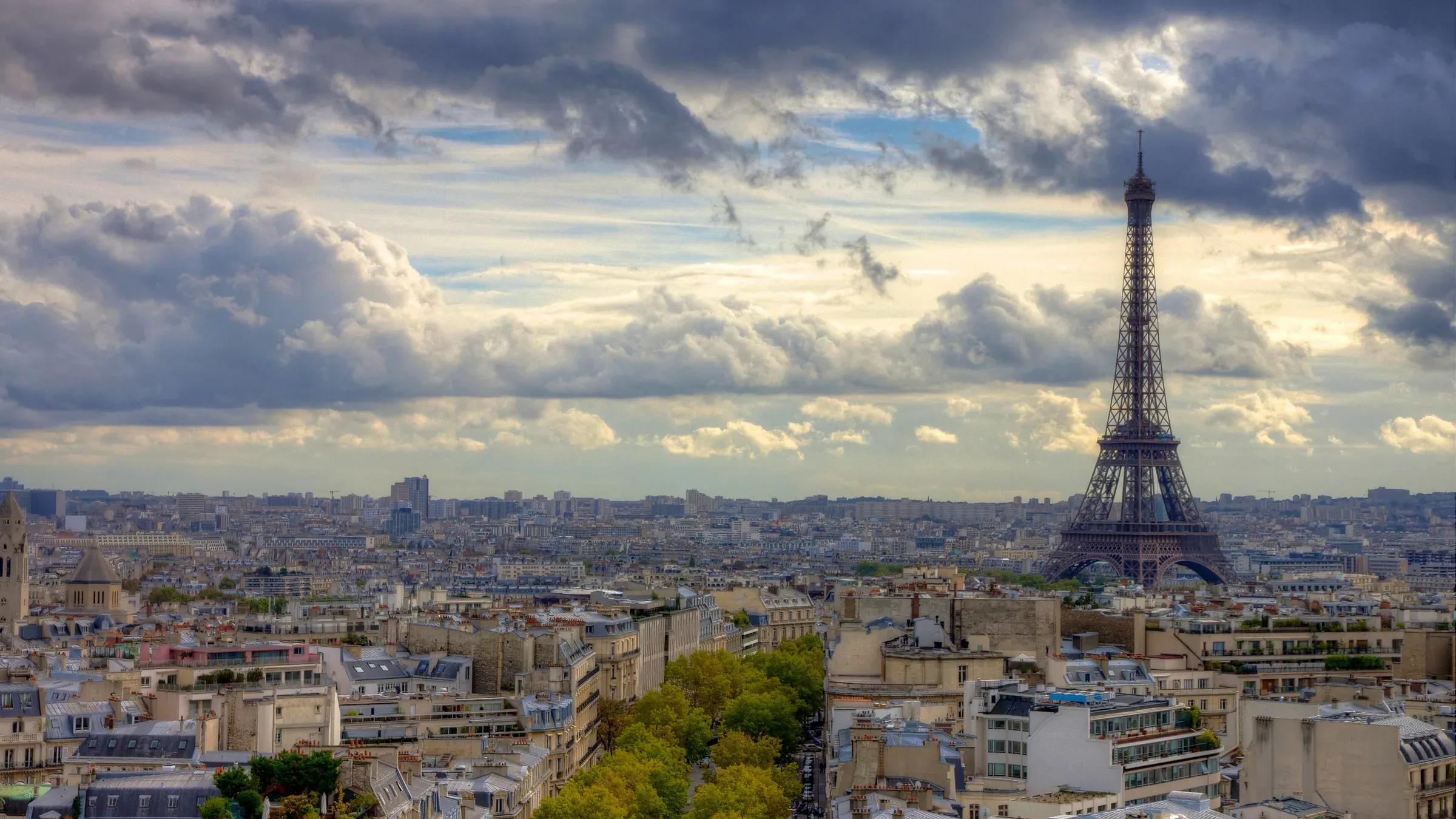 View of Paris, France