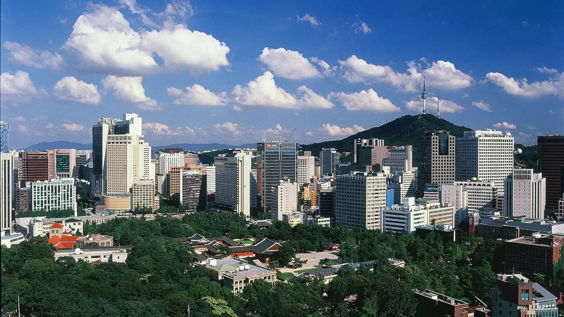 View of Seoul, South Korea