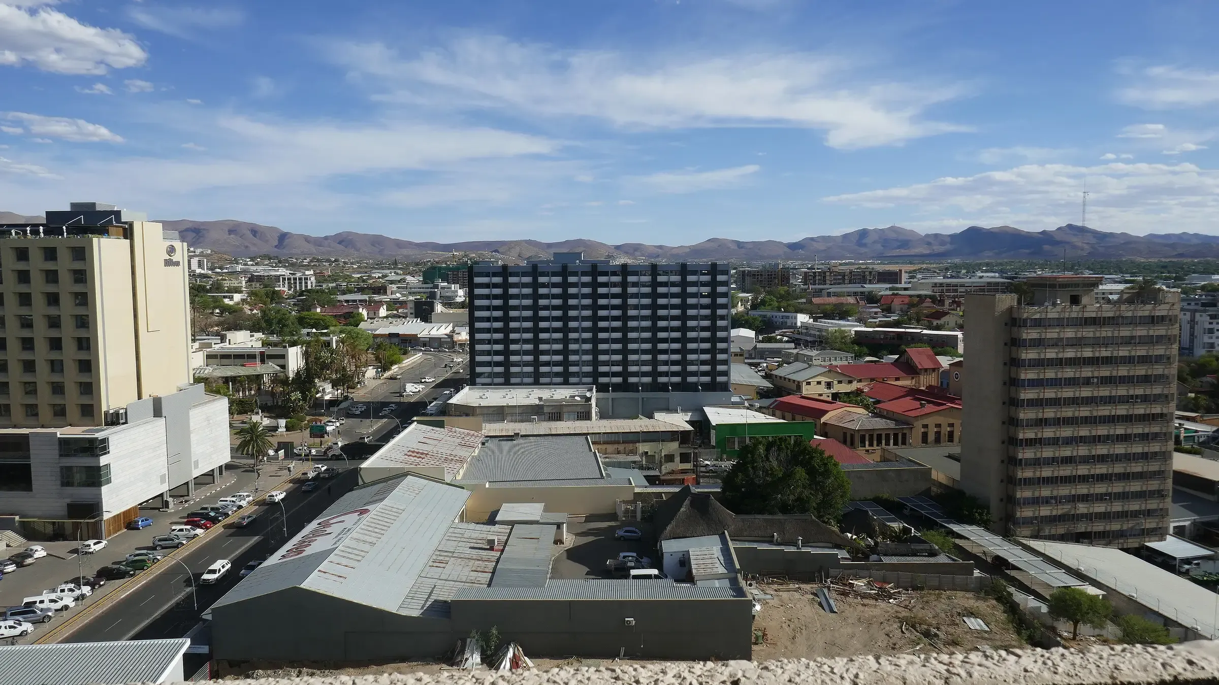 View of Windhoek, Namibia